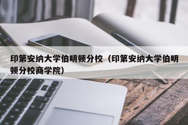 印第安纳大学伯明顿分校（印第安纳大学伯明顿分校商学院）