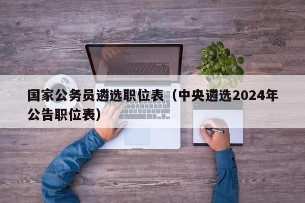 国家公务员遴选职位表（中央遴选2024年公告职位表）