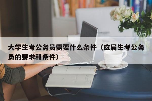 大学生考公务员需要什么条件（应届生考公务员的要求和条件）