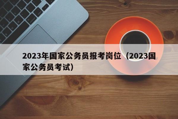 2023年国家公务员报考岗位（2023国家公务员考试）